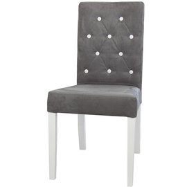 NARROW PIK chair with contrasting buttons 98 cm