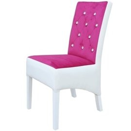 OBLIQUE PIK chair Multicolour with crystals 98 cm