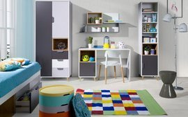 Bedroom furniture set WILLOW I with mattress