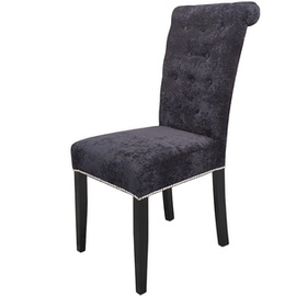 Chair LORENCO with thumbtacks and knocker 103 cm