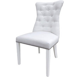 AMELIA chair with thumbtacks and knocker 98 cm