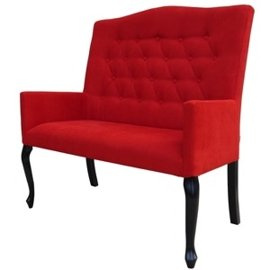 Upholstered bench QUEEN PIK with buttons 110 cm