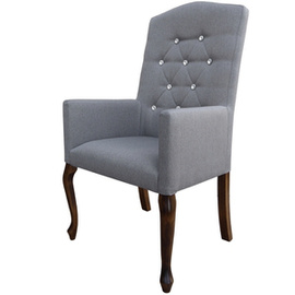 LUDWIK PIK armchair with crystals 110 cm