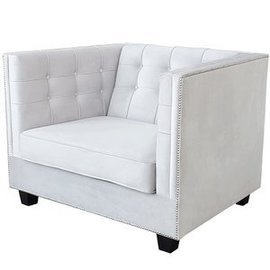 MADLEN armchair with thumbtacks