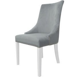 DAFFY chair with thumbtacks and knocker 98 cm