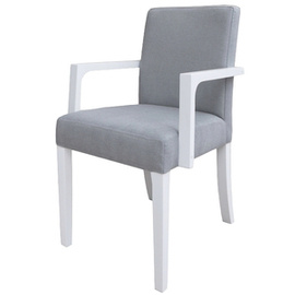 NARROW chair with wooden armrests 84 cm