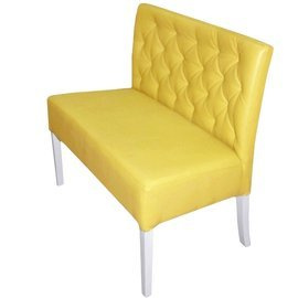 Upholstered bench CINDY PIK 84 cm