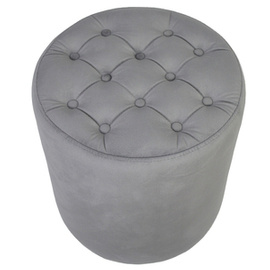 Pouf ROUND PIK with buttons Ø 40 cm
