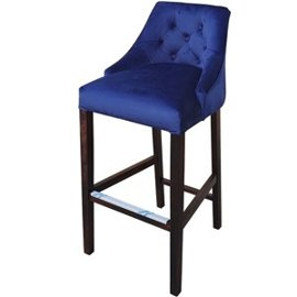 Bar stool DAFFY PIK with piping 110 cm