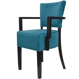 ALISA chair with wooden armrests 84 cm