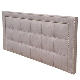 Upholstered headboard CLASSIC PIK with buttons and thumbtacks
