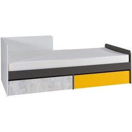Bed with mattress PATRICK 200 x 90 cm