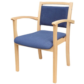 Stacking chair DANILO with armrests 82 cm
