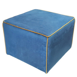 Pouf VECTRA with piping 60 x 60 cm