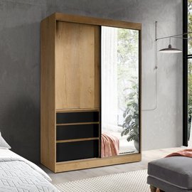 Sliding wardrobe CLARKE 140 cm