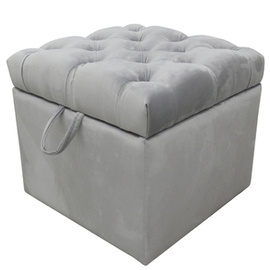 Pouf COFFER CHESTERFIELD 50 x 50 cm