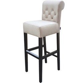 Bar stool SIMPLE PIK with buttons and roller 116 cm