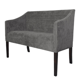 Upholstered bench JUMPY SIMPLE with horizontal stitching 84 cm