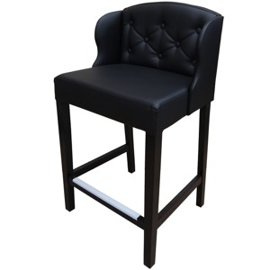 Bar stool USZAK PIK with buttons 107 cm