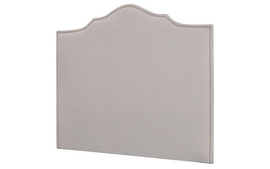 Upholstered headboard LUDWIK I with  thumbtacks