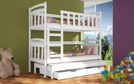 Bunk bed 3-person SIMON COLOR