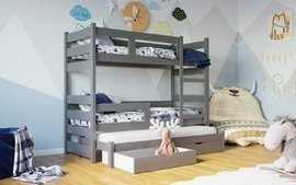 Bunk bed 3-person MOON COLOR