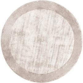 Carpet TERE SILVER round