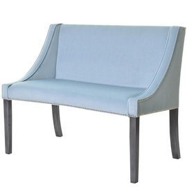 Upholstered bench LOVELY with thumbtacks 85 cm