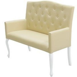 Upholstered bench QUEEN PIK with buttons 101 cm