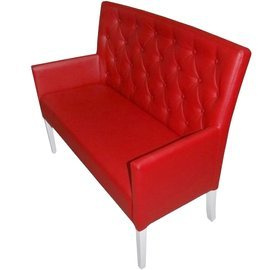 Upholstered bench HOLLY PIK with buttons 98 cm