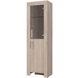 Wardrobe R with glass-case OMAR