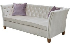 3-seater sofa TIFFANY with pillows