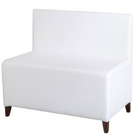 Restaurant upholstered bench LODGE 81 cm