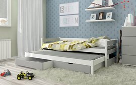 Bed 2-person SUZI with mattress