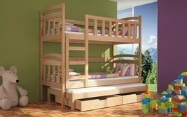 Bunk bed 3-person SIMON
