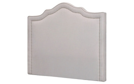 Upholstered headboard LUDWIK II with  thumbtacks