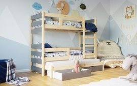 Bunk bed 3-person MOON