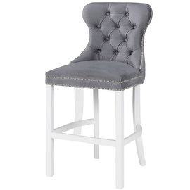 Bar stool MARGARET with thumbtacks 105 cm