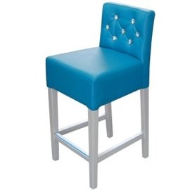 Bar stool SIMPLE PIK with crystals 93 cm