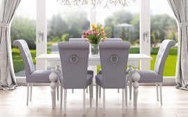 Dining room set ADEMAR + MARCELO crystals and knocker