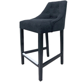 Bar stool DAFFY PIK with piping 100 cm