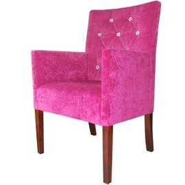 SIMPLE PIK armchair with crystals 98 cm