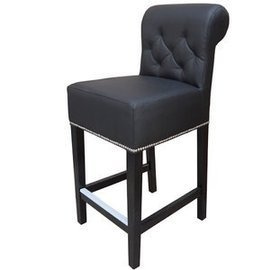 Bar stool SIMPLE PIK with roller and thumbtacks 96 cm