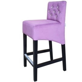 Bar stool OBLIQUE PIK with crystals 93 cm