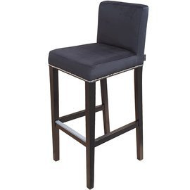 Bar stool NARROW with thumbtacks and knocker 103 cm