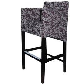 Bar stool OWEN OBLIQUE PIK with buttons 118 cm