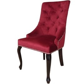 DAFFY LUDWIK PIK chair with thumbtacks and knocker 98 cm