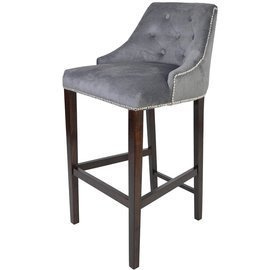 Bar stool DAFFY PIK with thumbtacks 110 cm
