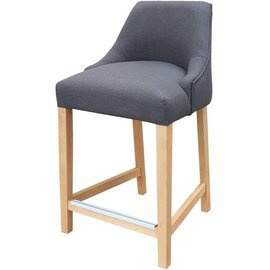 Bar stool DAFFY with piping 94 cm