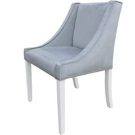 LOVELY chair with thumbtacks and knocker 85 cm